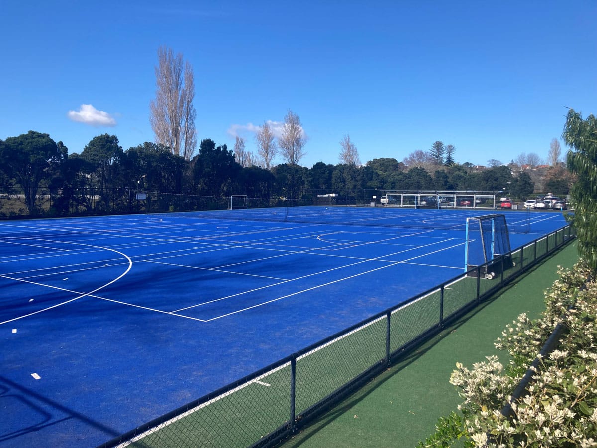 Synthetic Hockey Turf Installation